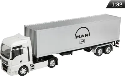Zdjęcie produktu dla WELLY 1:32 truck z przyczepš Man TGX 26510