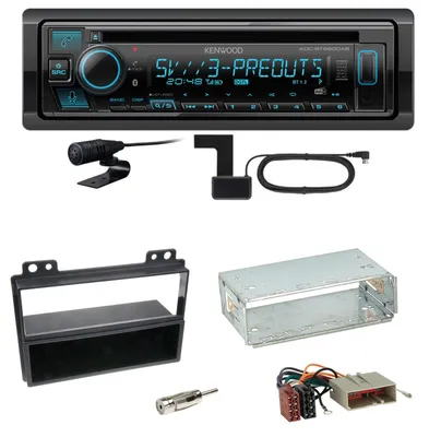 Produktbild von Kenwood KDC-BT960DAB Bluetooth USB Digitalradio Einbauset für Ford Fiesta Fusion