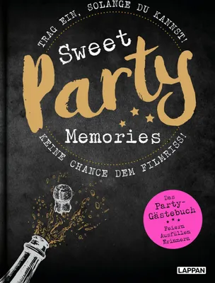 Produktbild von Sweet Memories: Party! Ausfüllbuch für Partygäste