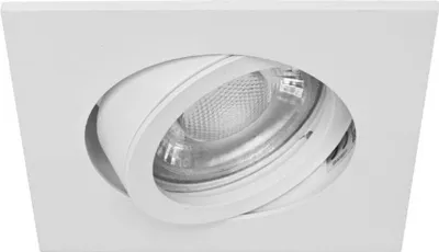 Obrázok produktu pre Dalla zapustené svetlo biele hranaté 82x82mm GU5.3
