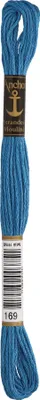 Produktbild von Anchor Sticktwist 4635000-00169 lagune Stickgarn, 100 % Baumwolle