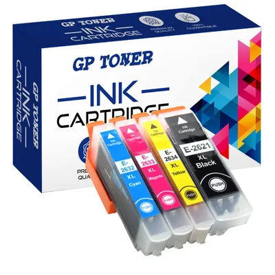 Zdjęcie produktu dla 4x Tusze Do Epson 26XL XP510 XP520 XP610 XP615 XP800 XP820