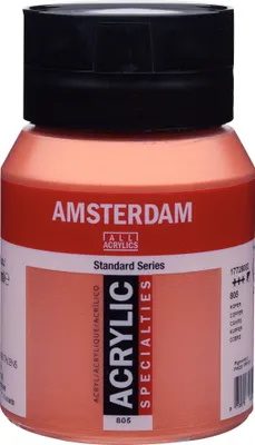 Zdjęcie produktu dla Butelka farby akrylowej Amsterdam Standard Series 500 ml miedź 805