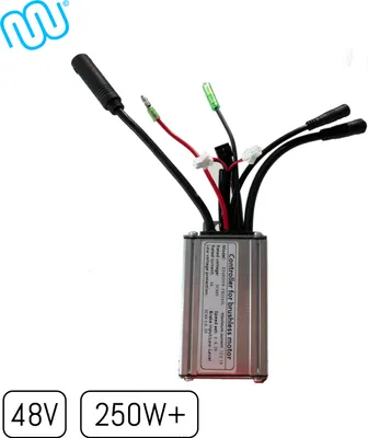 Produktbild von windmeile | Dual Speed Controller 48V 250W+  Steuergerät Waterproof Trapez, 22A,  Fahrrad, E-Bike, Elektro Pedelec