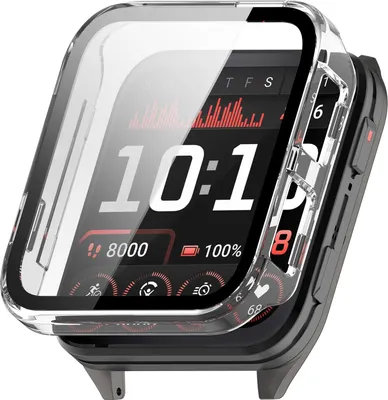 Image de INF Coque de Protection Intégrale pour Garmin Venu X1 - PC & Verre Trempé Transparent
