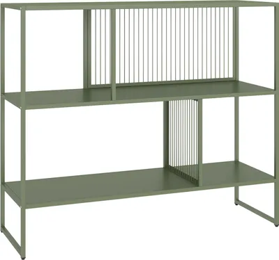 Image de Étagère en métal vert kaki EMILIA