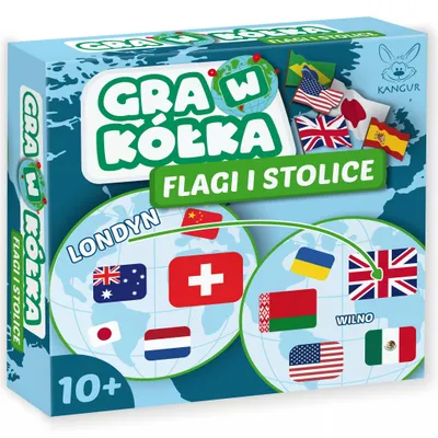 Immagine prodotto di Il gioco dei cerchi, delle bandiere e delle capitali