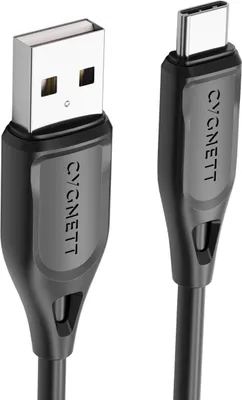 Produktbild von Cygnett CY4689PCUSA USB Kabel USB 2.0 2 m USB A USB C Schwarz