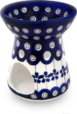 Immagine prodotto di Lampada aromatica originale in ceramica polacca Lampada ad olio Ø8,9 cm, H=10,4cm Design 166a