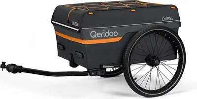 A Qeridoo Qubee Cargo trailer is shown against a white background.