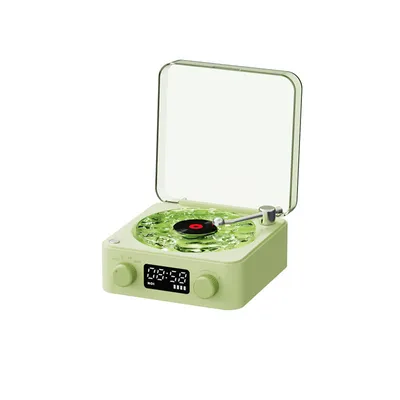 Produktbild von Retro-Bluetooth-Lautsprecher mit RGB-Licht, unterstützt TF-Karte
