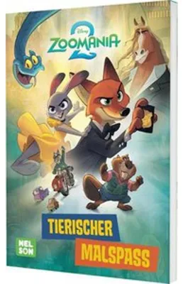 Produktbild von Disney Kreative Beschäftigung: Zoomania 2: Tierischer Malspaß