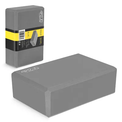 Obrázek produktu pro 4FIZJO Pěnový blok na jógu šedý