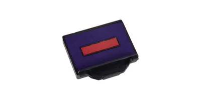 Produktbild von trodat Stempelkissen 6/50 20446 blau/rot 2 St./Pack.