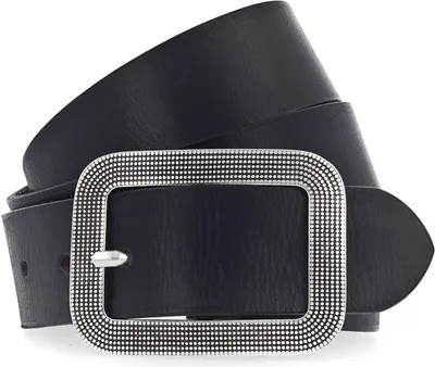 Produktbild von Vanzetti Leder Gürtel 40mm Leather Belt W90 Black schwarz