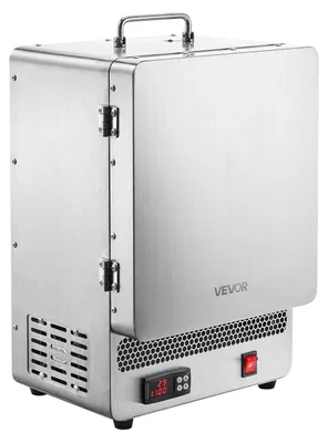 Produktbild von Elektrischer Schmelzofen, 1650 W Digitaler Schmelzofen, Elektroofen mit einer maximalen Temperatur von 2192/1200 °C für Wachsausschmelzverfahren, Ton-DIY, Metallglühen, Keramikbrand, PID-Temperaturregelung