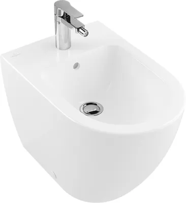 Zdjęcie produktu dla Villeroy & Boch bidet wolnostojący SUBWAY 2.0 370 x 560 mm, z przelewem biały