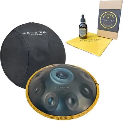 Produktbild von Patera Handpan HPDM-2 D-Minor mit Pflege-Öl