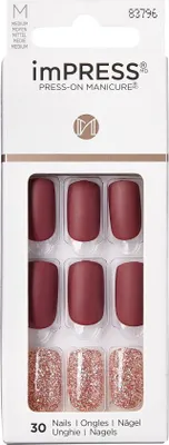 Produktbild von KISS ImPRESS selbstklebende Nägel KIMM10C x30 M