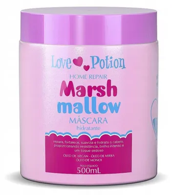 Produktbild von Marshmallow Love Potion - Feuchtigkeitsspendende Haarmaske