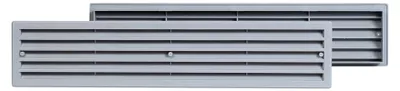 Produktbild von Europlast VR459P Türlüftungsgitter 450 x 92 mm, Grau