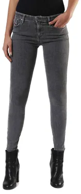 Produktbild von Diesel Skinzee-Zip 0681F Stretch Damen Jeans Hose Slim Skinny
