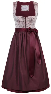 Produktbild von Dirndl Aidhausen 70cm Rocklänge blush granatapfel 44