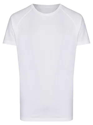 Image de Miners Mate - T-shirt long « My Mate » pour homme LT3373 (XL) (blanc)