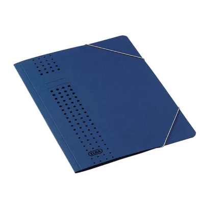 Produktbild von ELBA Eckspanner chic DIN A4 dunkelblau, 25 St.