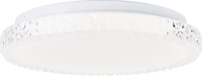 Obrázek produktu pro BRILLIANT bílé LED stropní svítidlo DAISE | stropní svítidlo ve vzhledu hvězdné oblohy Ø 29,5 cm | 12 W 1600 lumenů 4000 Kelvinů | plast/kov