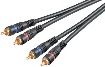 Productafbeelding van 5 meter RCA-stekker naar RCA-stekker audiokabel