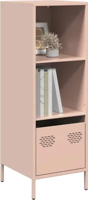 Obrázok produktu pre vidaXL Highboard Pink 35x39x103,5 cm Oceľ