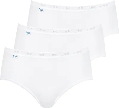 Produktbild von SLOGGI BASIC+ MIDI 3er Pack Damen Slip Extra Soft