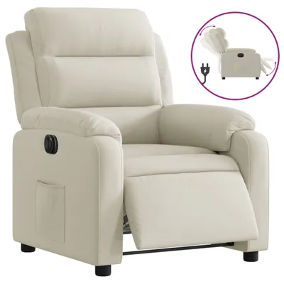 Produktbild von Relaxsessel Elektrisch Creme Samt