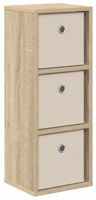 Immagine prodotto di Credenza con cassetti vidaXL in rovere Sonoma 25,5 x 22 x 69,5 cm