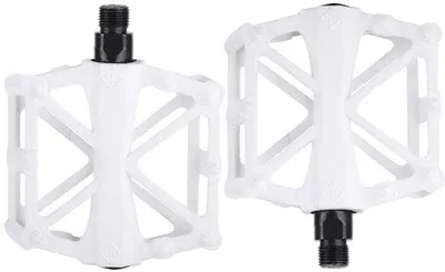 Produktbild von Zweirad-Mountainbike-Rennrad aus leichten Aluminiumlegierungen mit Slip-Resistenz Pedalen - Weiss