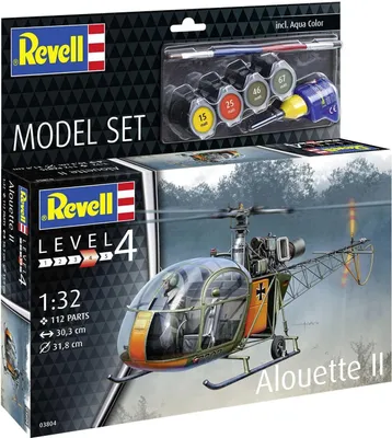Immagine prodotto di Revell Model Set Alouette II 1:32