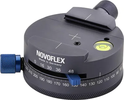 Immagine prodotto di Piastra panoramica Novoflex con sgancio rapido, fermi