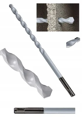 Produktbild von Rawlplug SDS+ Bohrer für Porotherm Ziegel, schlaglos, 12mm