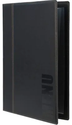 Imagen del producto de Carpeta para menús Securit, modelo TRENDY, tamaño DIN A4, color verde