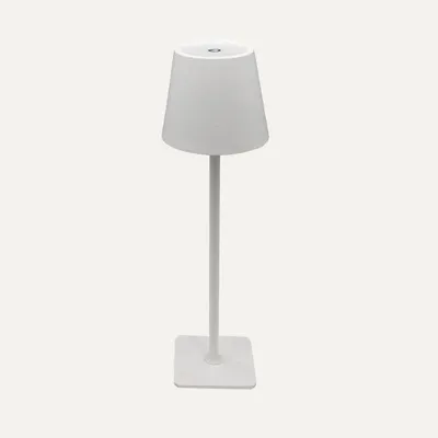 Image de Lampe de Table Rechargeable Tactile Blanche 3W CCT - 3000K/4000K/6500K
