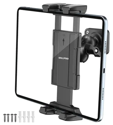 Obrázek produktu pro Držák na tablet s nastavitelným ramenem o délce 5 cm, otočný o 360°, určený pro zařízení o velikosti 5"-13"