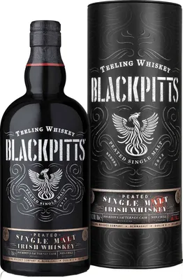 Produktbild von TEELING Blackpitts 46% 0,7L