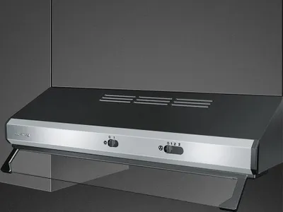 Immagine prodotto di Smeg KSEC61XE3 cappa aspirante Incassato Nero, Acciaio inox 315 m³/h C