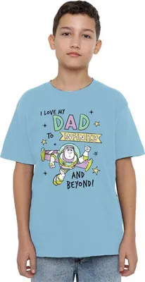 Produktbild von Toy Story 4 - "Love Dad" T-Shirt für Jungen TV23951 (128) (Himmelblau)