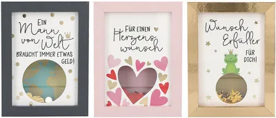 Produktbild von Depesche Wunscherfüller Papier-Geldbörse Geldrahmen