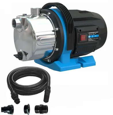 Produktbild von Güde Gartenpumpe GP 1045 E 1000 W, 4500 l/h,Saugschlauch 4m, Gartenbewässerung