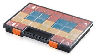 Produktbild von Werkzeug Organizer praktisch mit herausnehmbaren Boxen 40 cm lang