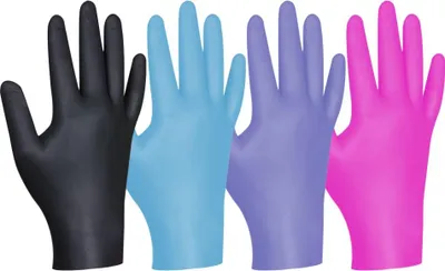 Produktbild von Gebol Einweghandschuhe ungepudert Gr. S Multi Color 80 Stück
