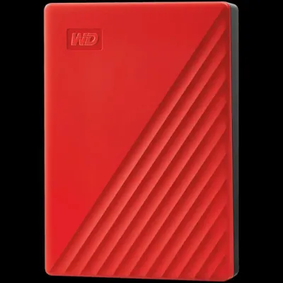 Produktbild von Western Digital My Passport  4TB Rot USB 3.2 Gen 1